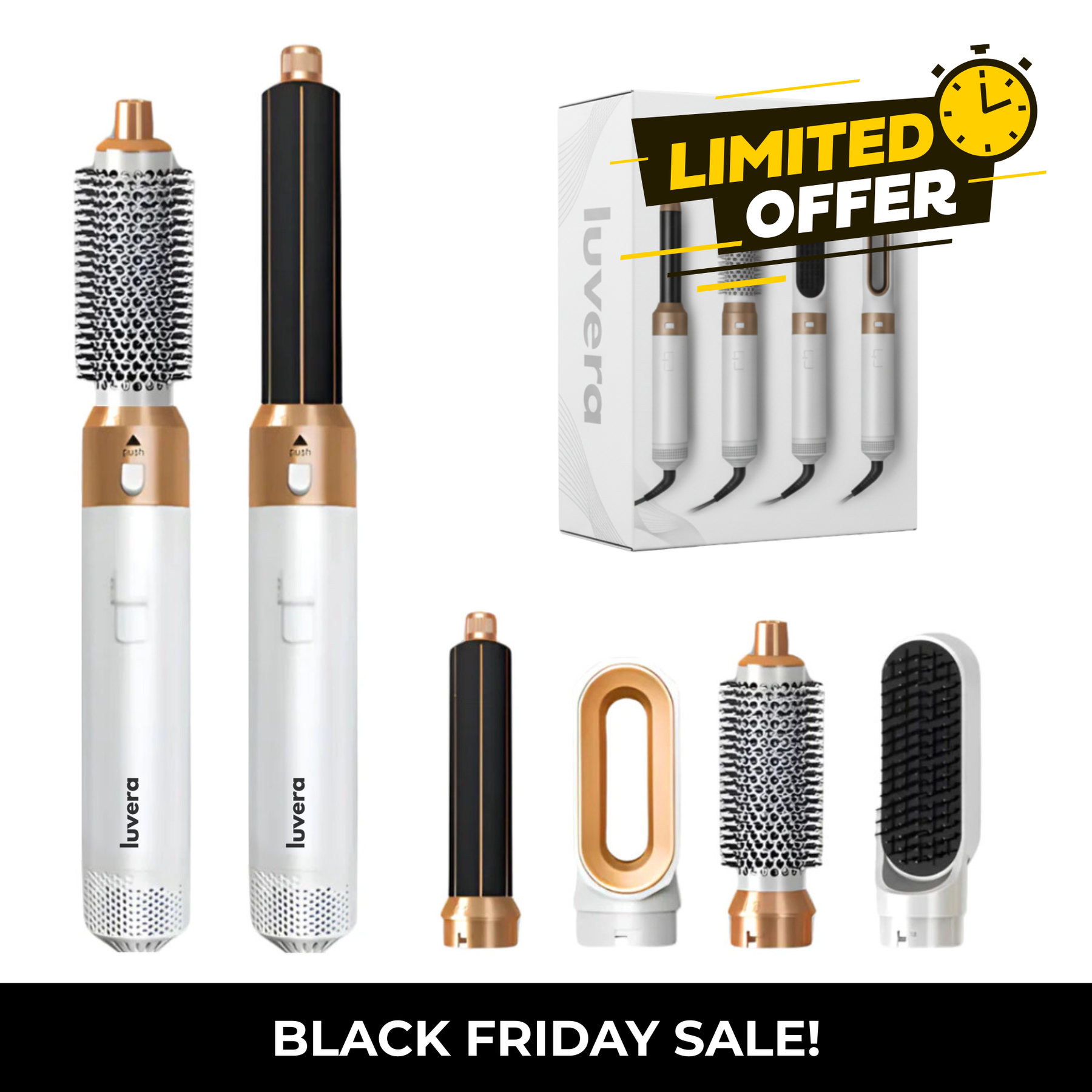 Luvera 5 in 1 Hairstyler - Black Friday Deal