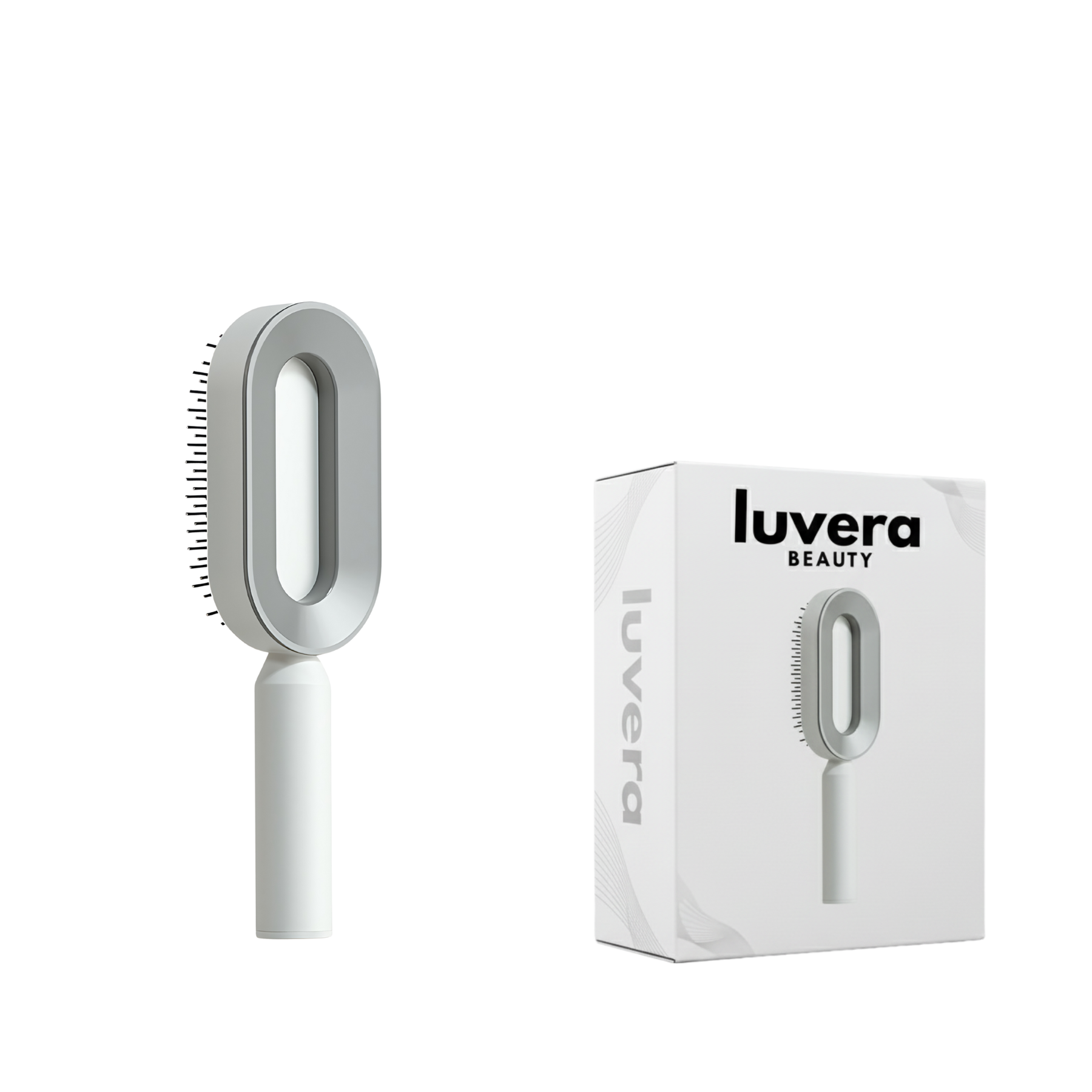 Selbstreinigende Premium Haarbürste