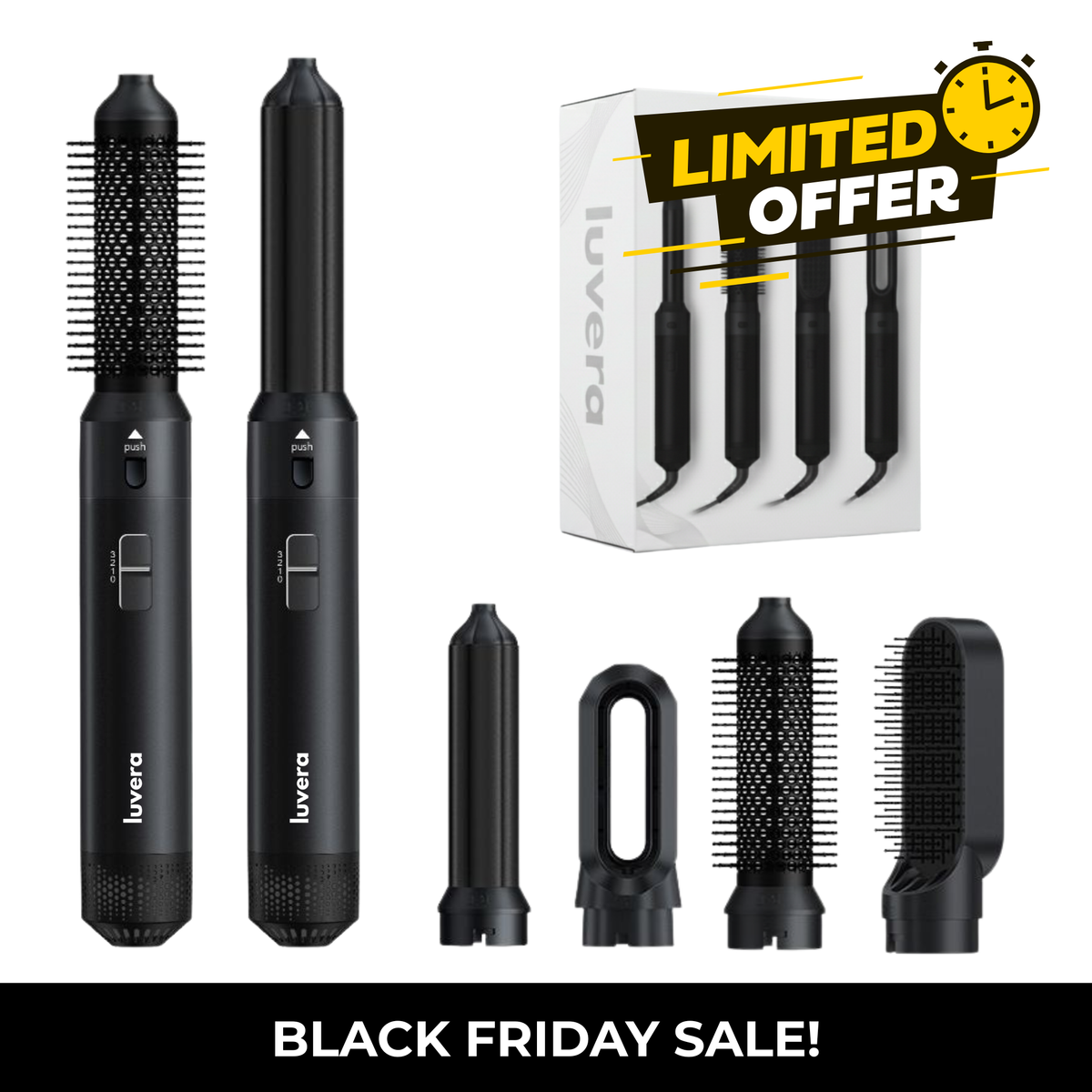 Luvera 5 in 1 Hairstyler - Black Friday Deal