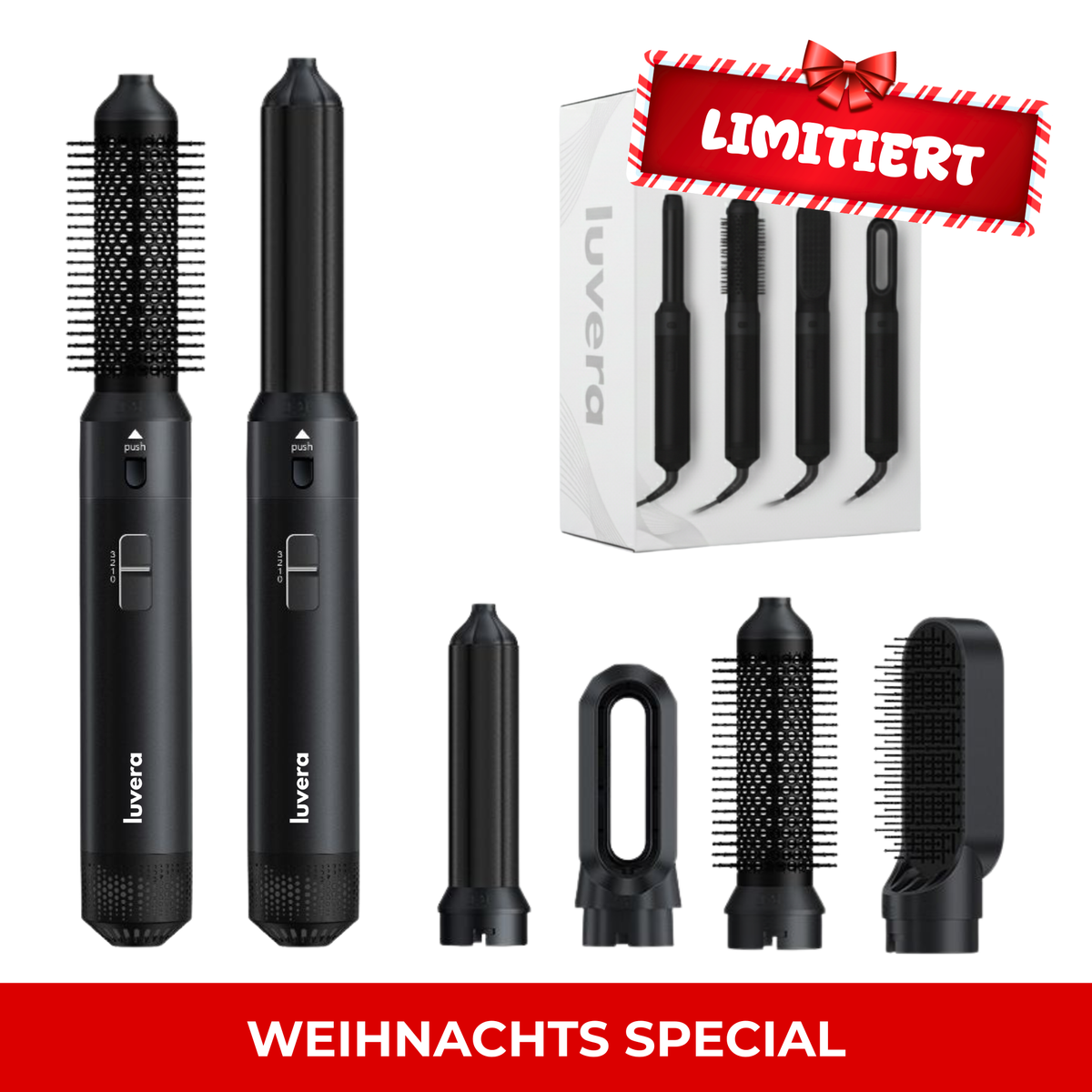 Luvera 5 in 1 Hairstyler - Weihnachts Special