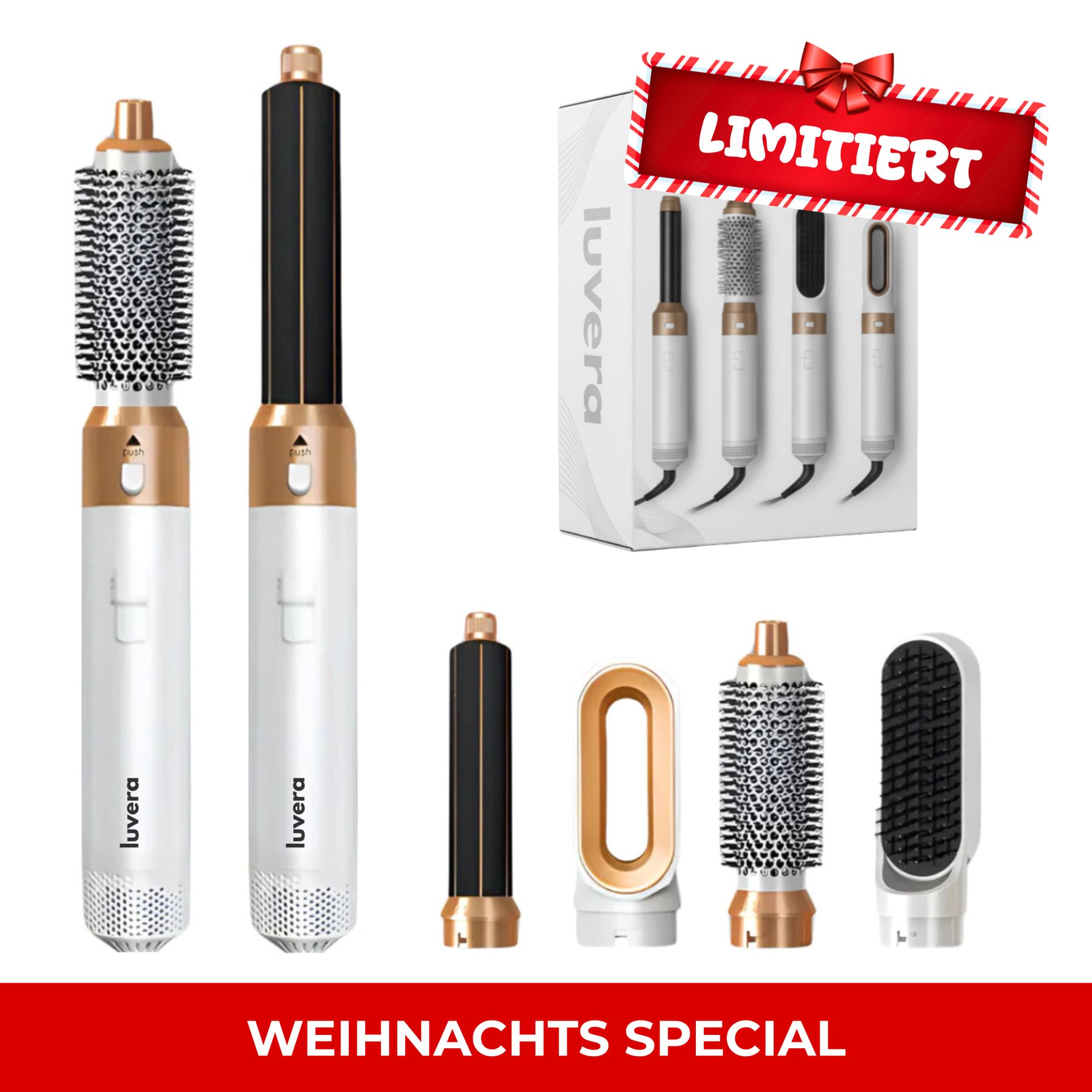 Luvera 5 in 1 Hairstyler - Weihnachts Special